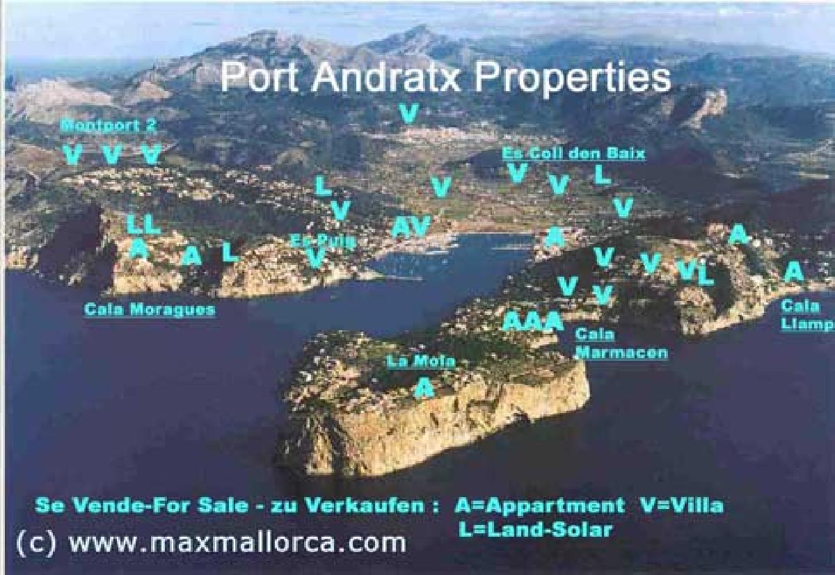 Port Andratx Baugrund 2.760 m² für Luxusvilla! – Foto 1