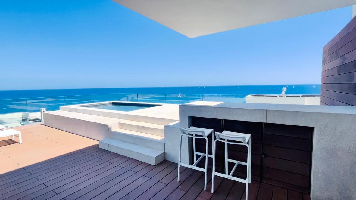 VERKAUFT! PENTHOUSE am Meer. 360 Grad Blick Meer-, Hafen- & Beachblick in Porto Cristo! – Foto 3