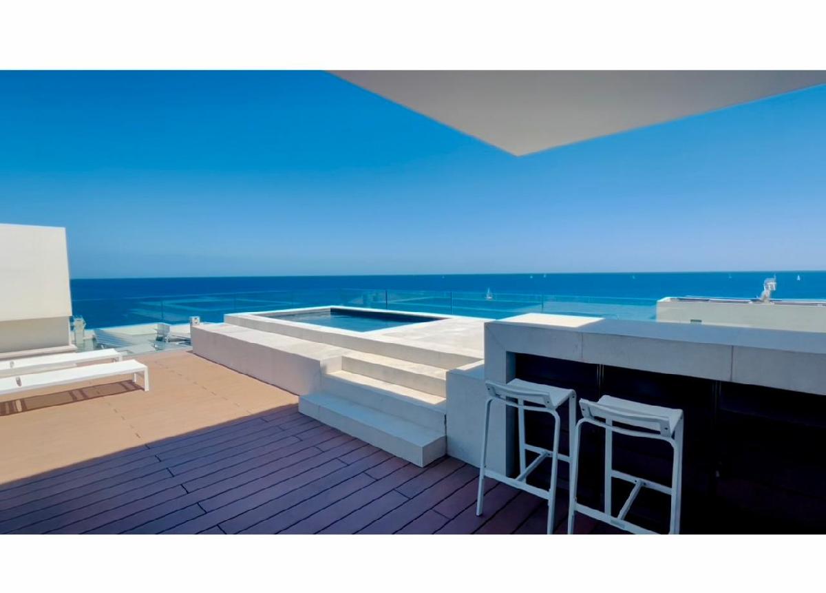 VERKAUFT! PENTHOUSE am Meer. 360 Grad Blick Meer-, Hafen- & Beachblick in Porto Cristo! – Foto 1