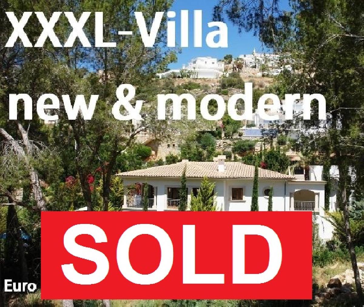 Verkauft ! XXXL-Villa 377 m2  Traum in weiß ! Neu & Modern Luft-Wärmepumpe Heizung – Foto 1