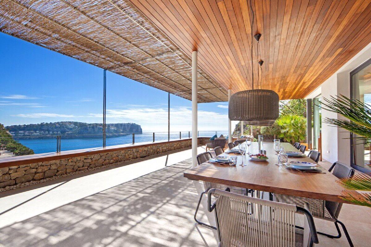 Villa am Meer Port Andratx Südlage fantastischer Meerblick auf die Hafeneinfahrt , die Halbinsel La – Foto 1