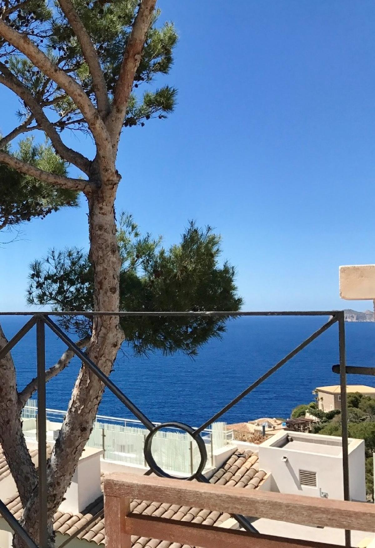 Penthaus-Maisonette-Wohnung (Haus) mit Sonneuntergang und Pool Meerblick bis zur Insel Dragonera – Foto 1