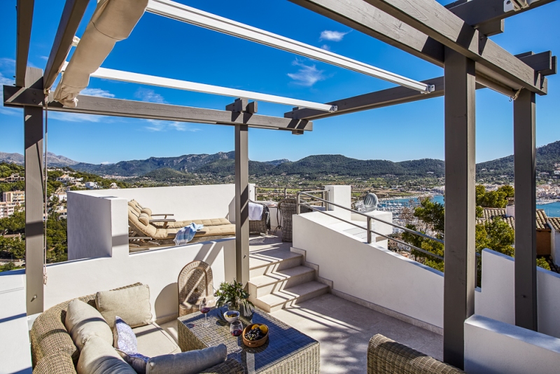Modern und aufwendig sanierte Villa im Zentrum von Puerto Andratx über dem Yachthafen. – Foto 6