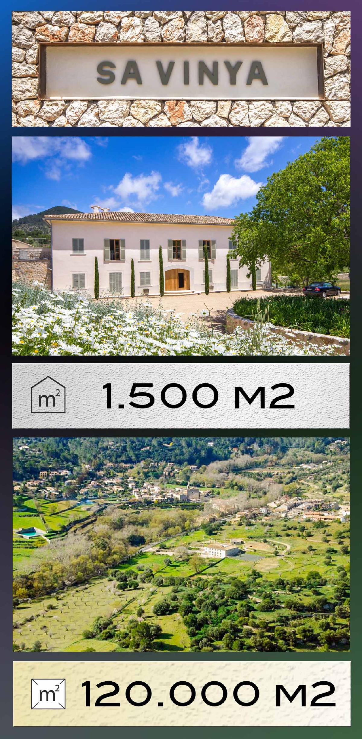 Landgut Sa Vinya PuigPunyent Mallorca Finca mit 120.000 m2 Land – Foto 1