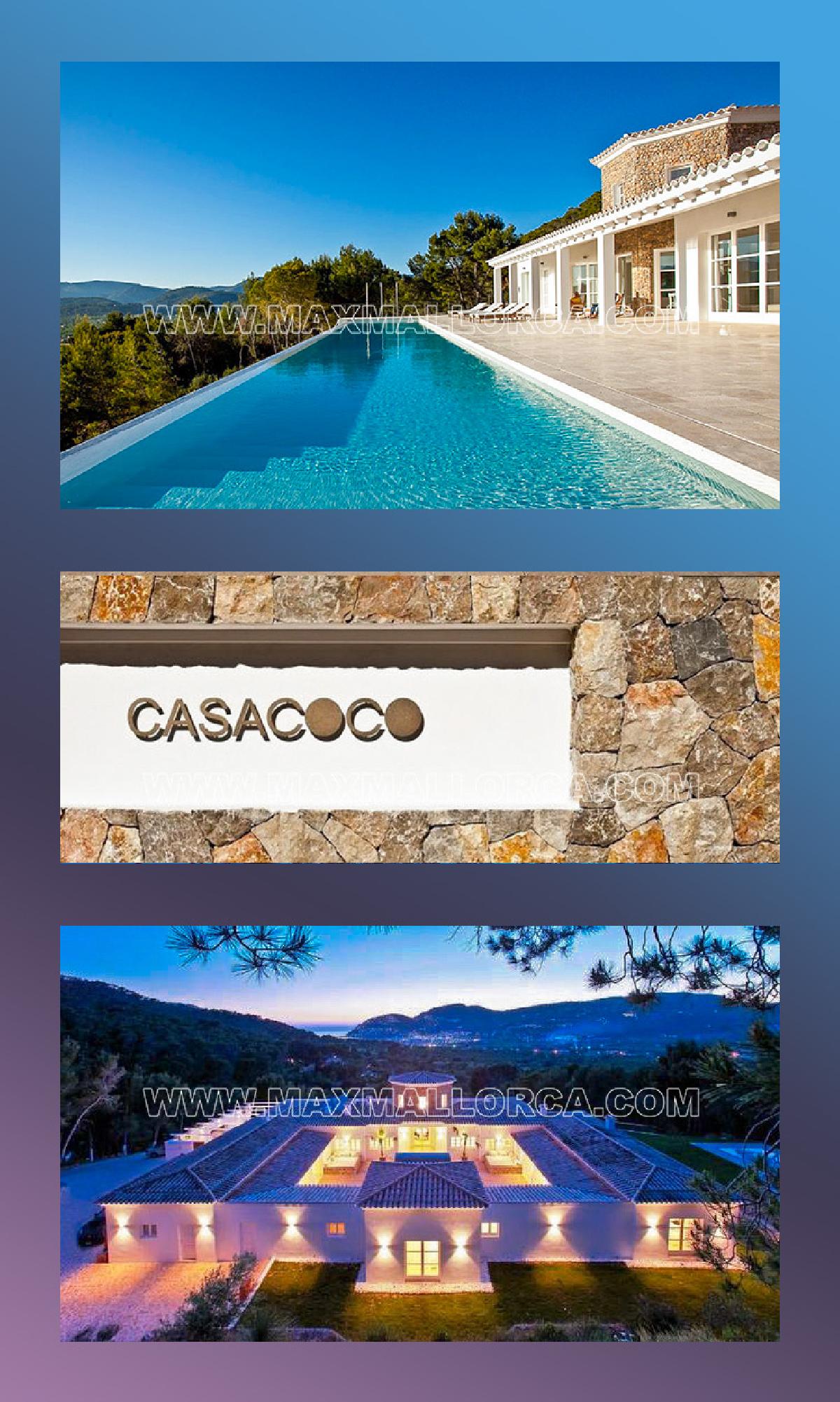 Casa Coco Puerto Andratx Mallorca Moderne & Puristische Villa mit 83.000 m²  Grundbesitz!!!! – Foto 1