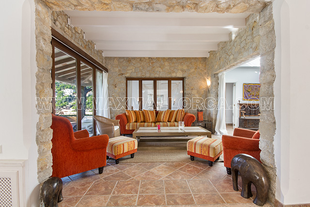 Alquiler de invierno 2-5 meses en Puerto Andratx Villa frente al mar acceso al mar Mallorca – Foto 7