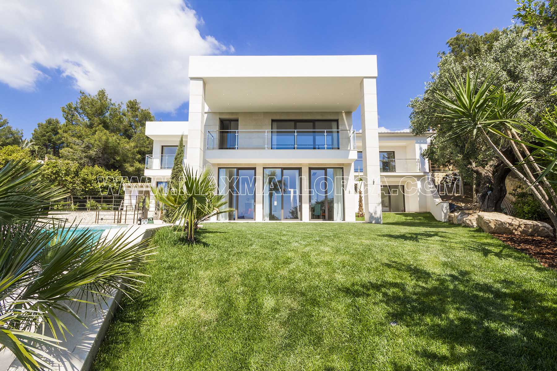Villa Golf " SINGULAR retreat " Garten Zugang zum Real Golf Bendinat Club - www. Real Golf Bendinat – Foto 8